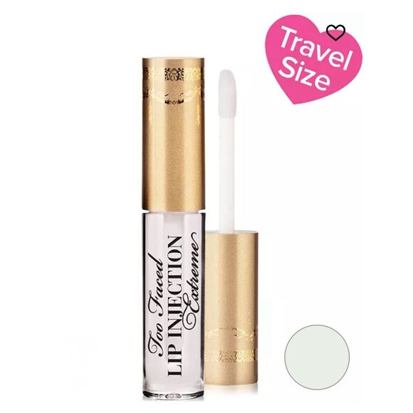 TOO FACED - NEW Set of 2 Travel Size Lip Injection Extreme Lip Plumpers/Original - Picture 2 of 15